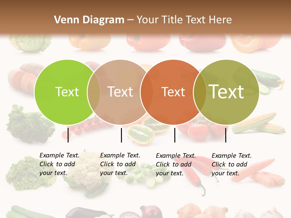 Collection Onion Bell Pepper PowerPoint Template