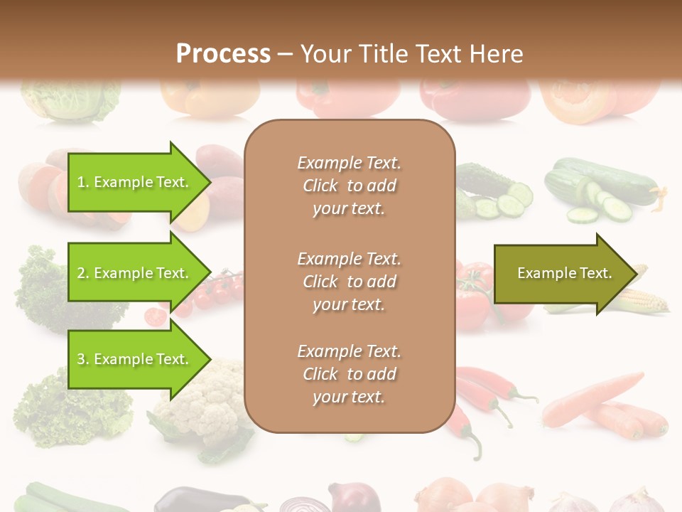 Collection Onion Bell Pepper PowerPoint Template