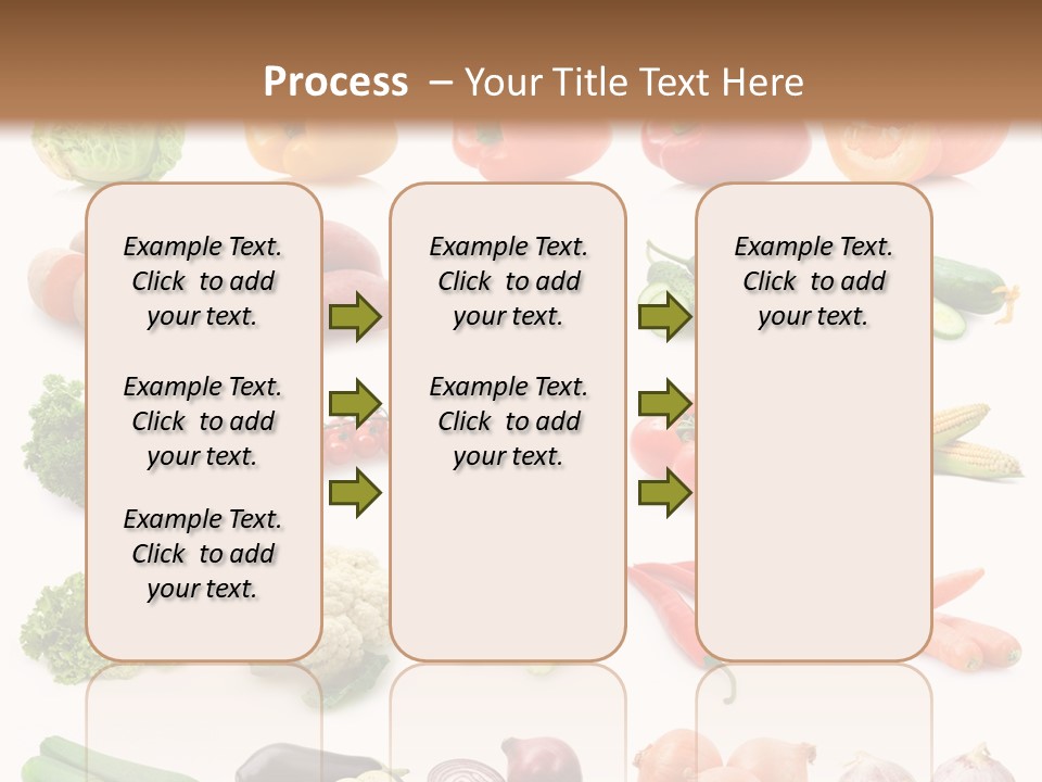 Collection Onion Bell Pepper PowerPoint Template
