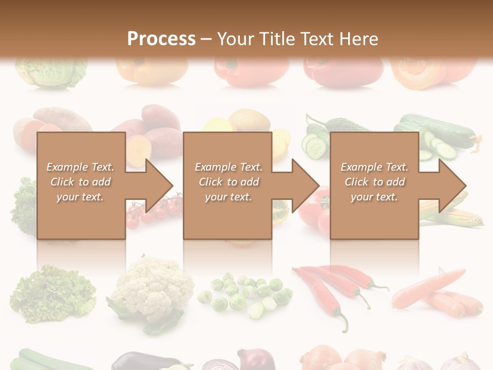 Collection Onion Bell Pepper PowerPoint Template