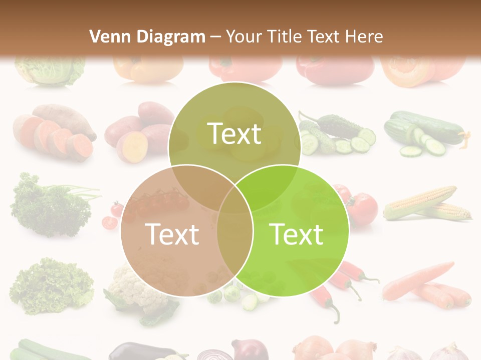 Collection Onion Bell Pepper PowerPoint Template