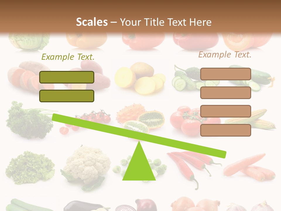 Collection Onion Bell Pepper PowerPoint Template