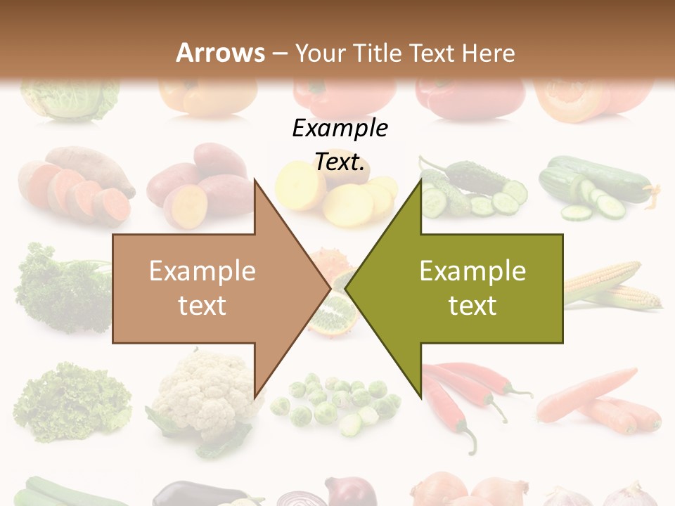 Collection Onion Bell Pepper PowerPoint Template
