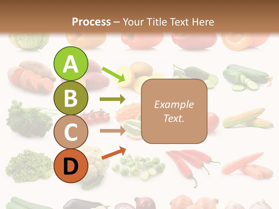 Collection Onion Bell Pepper PowerPoint Template