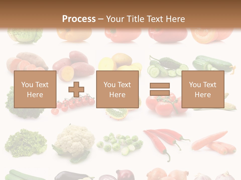 Collection Onion Bell Pepper PowerPoint Template