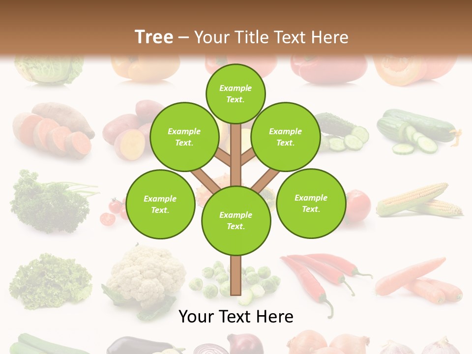 Collection Onion Bell Pepper PowerPoint Template