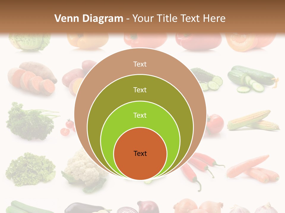 Collection Onion Bell Pepper PowerPoint Template