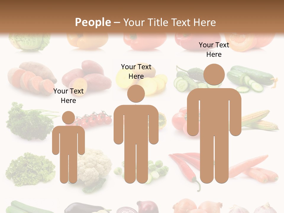 Collection Onion Bell Pepper PowerPoint Template