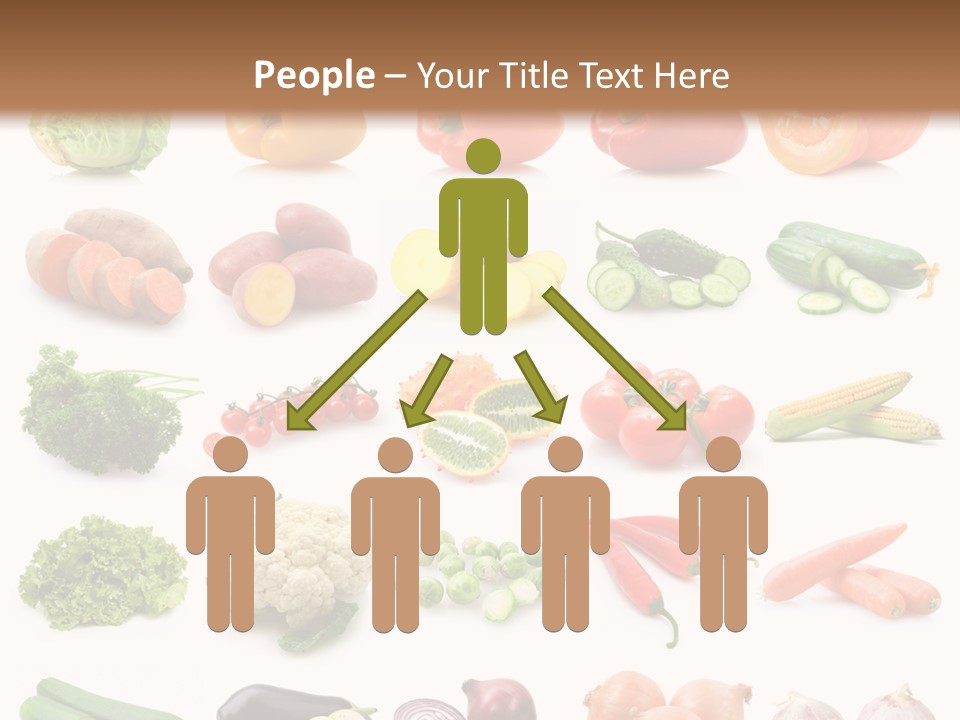 Collection Onion Bell Pepper PowerPoint Template