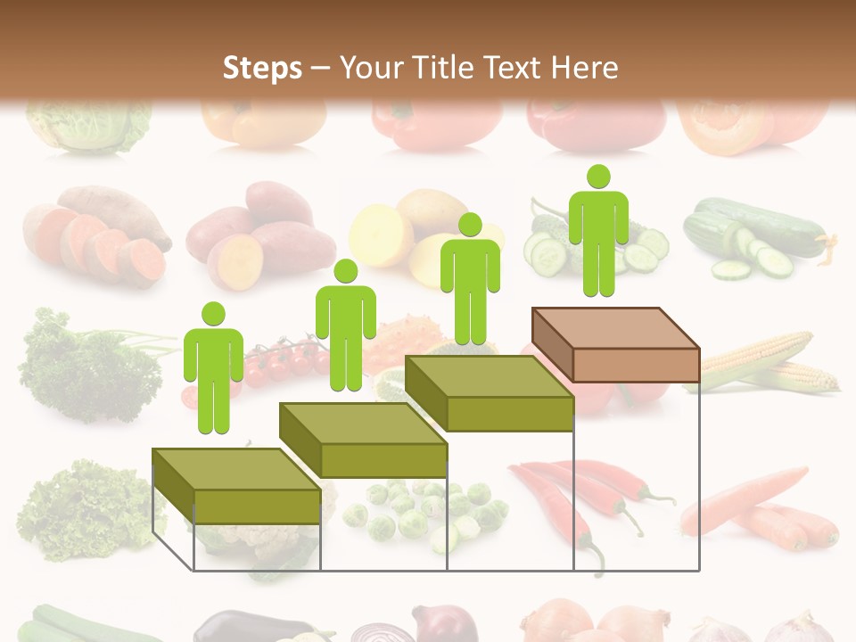 Collection Onion Bell Pepper PowerPoint Template