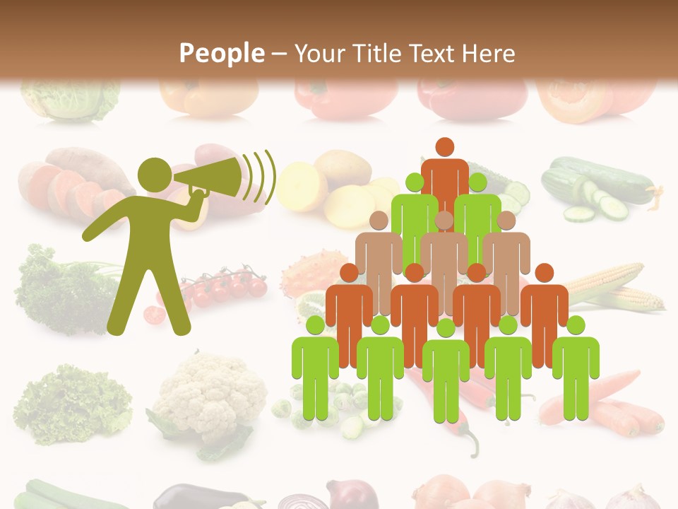 Collection Onion Bell Pepper PowerPoint Template