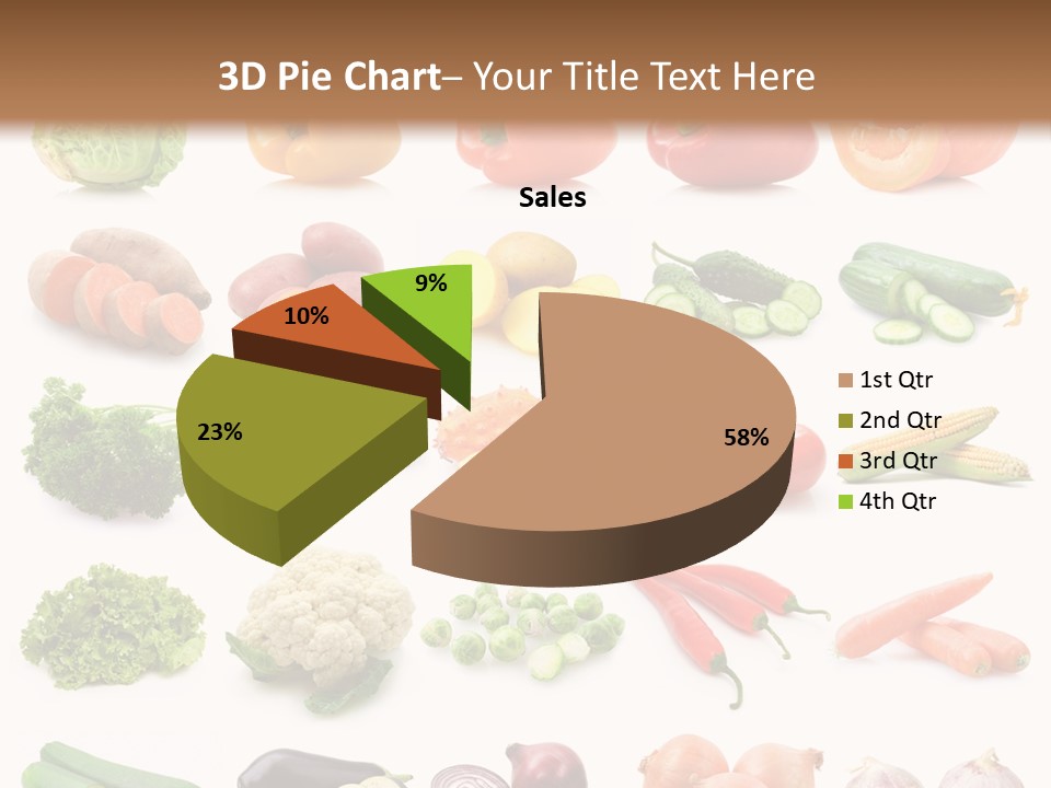 Collection Onion Bell Pepper PowerPoint Template