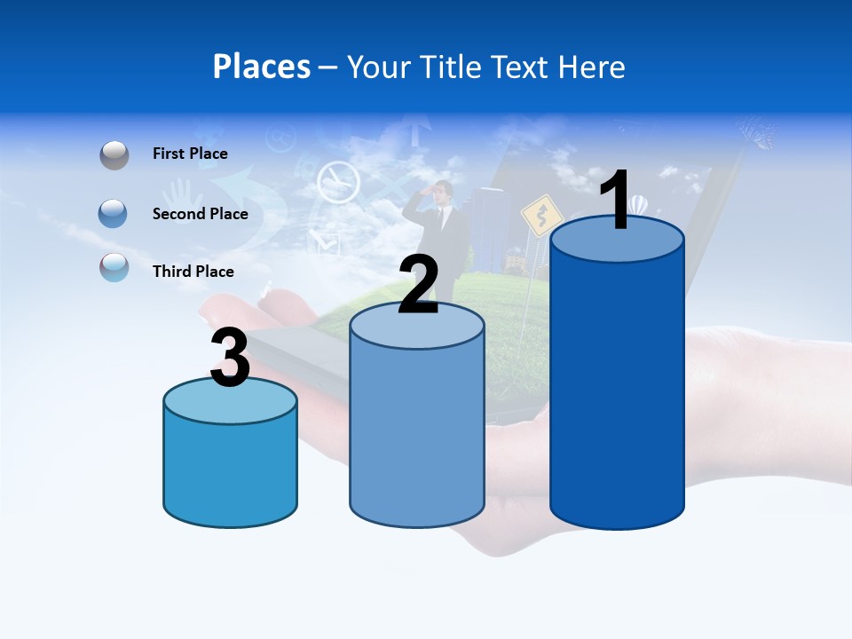 Wheel Indian Face PowerPoint Template