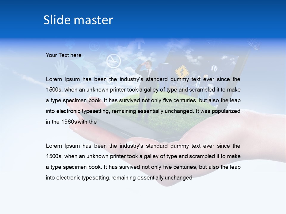 Wheel Indian Face PowerPoint Template