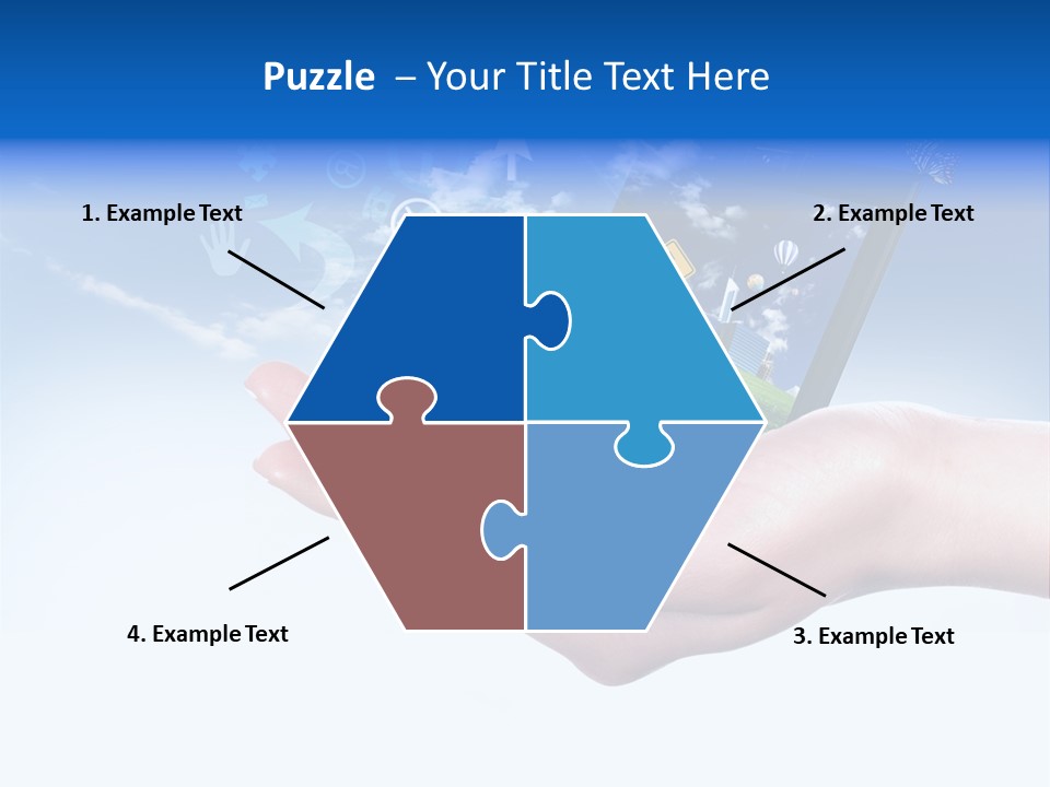 Wheel Indian Face PowerPoint Template