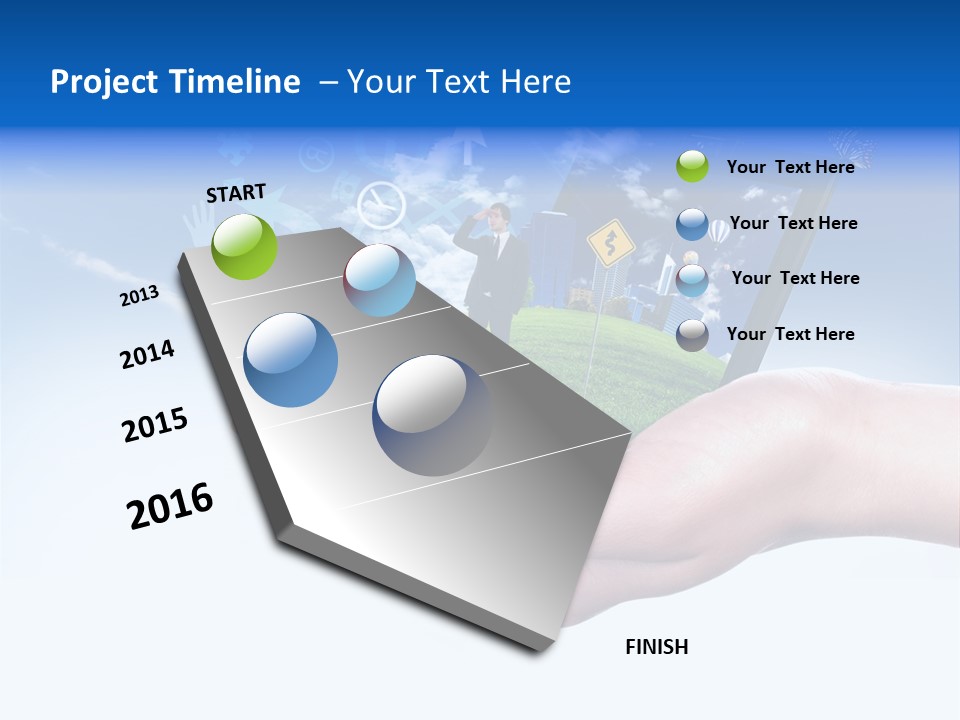 Wheel Indian Face PowerPoint Template