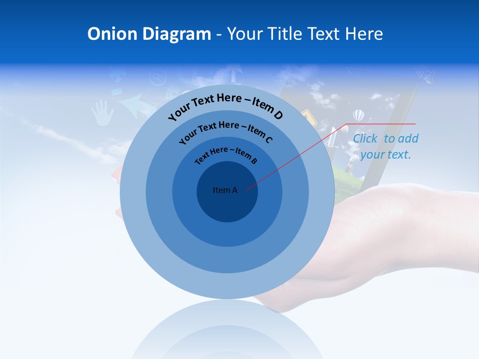 Wheel Indian Face PowerPoint Template