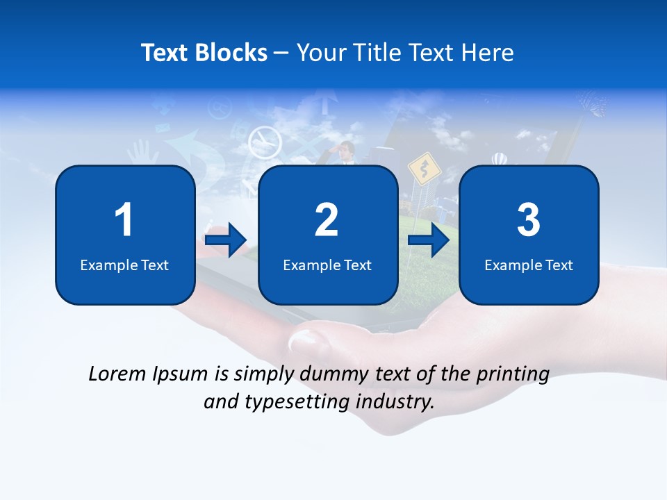 Wheel Indian Face PowerPoint Template