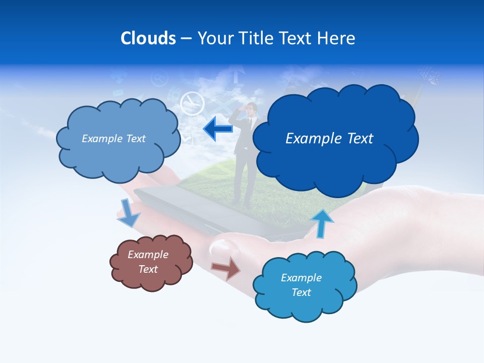 Wheel Indian Face PowerPoint Template