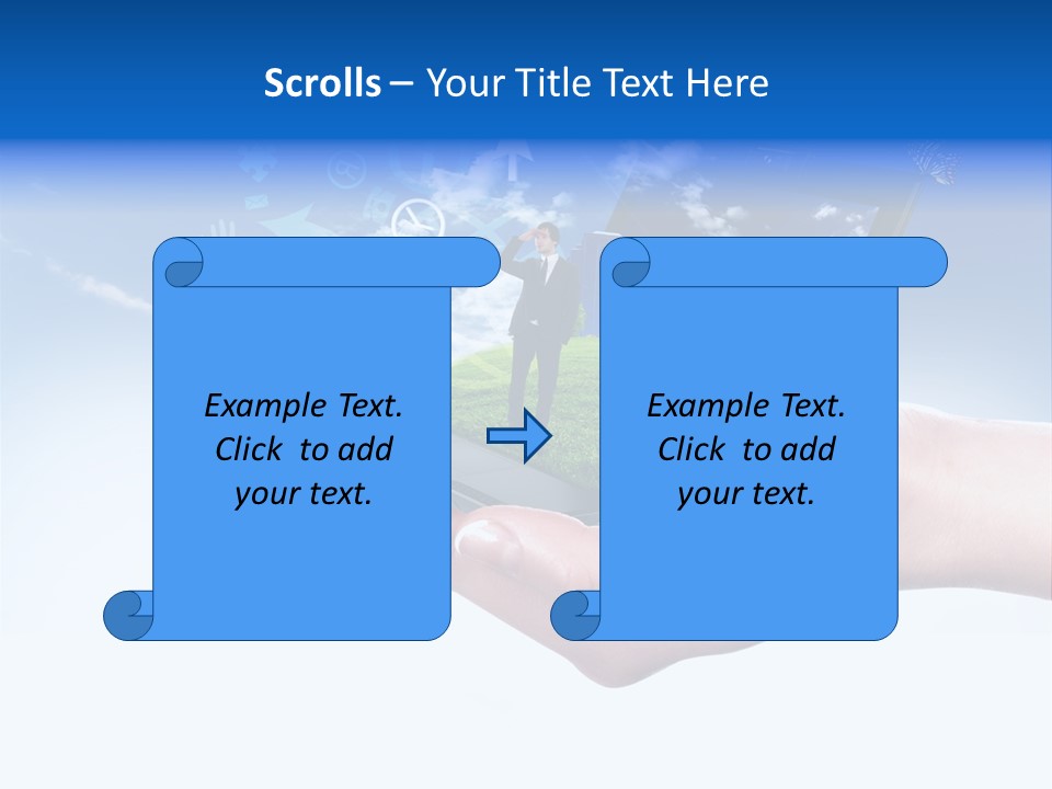 Wheel Indian Face PowerPoint Template