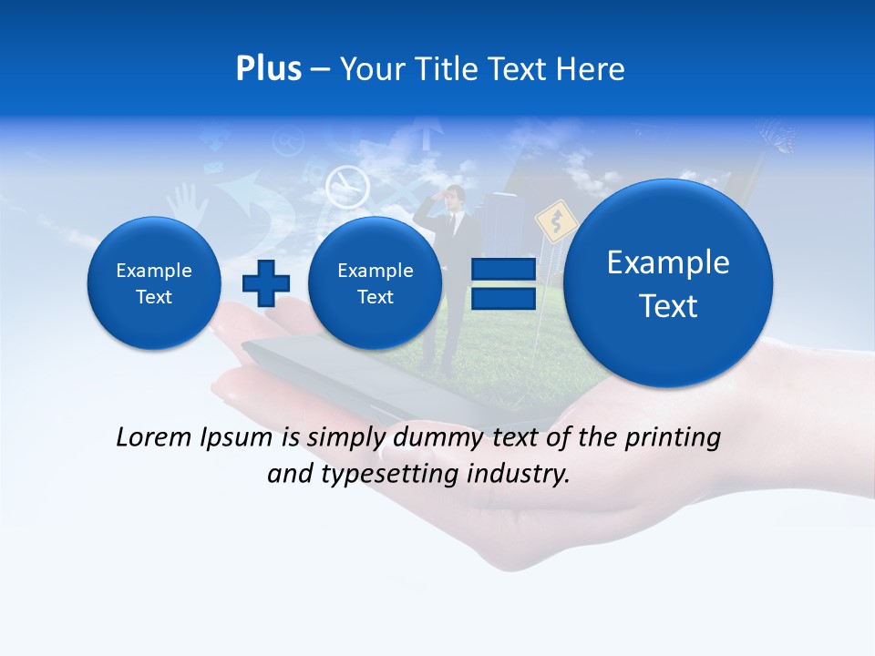 Wheel Indian Face PowerPoint Template