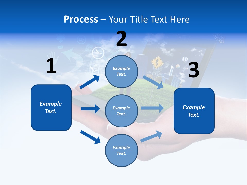 Wheel Indian Face PowerPoint Template