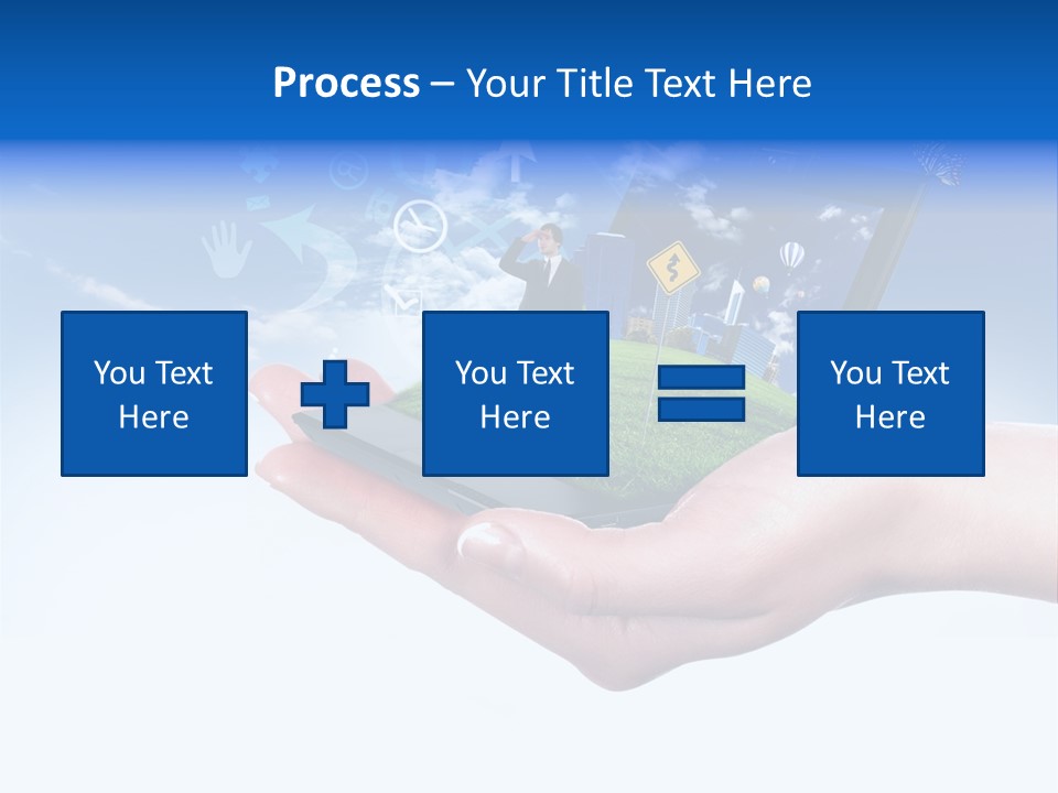 Wheel Indian Face PowerPoint Template