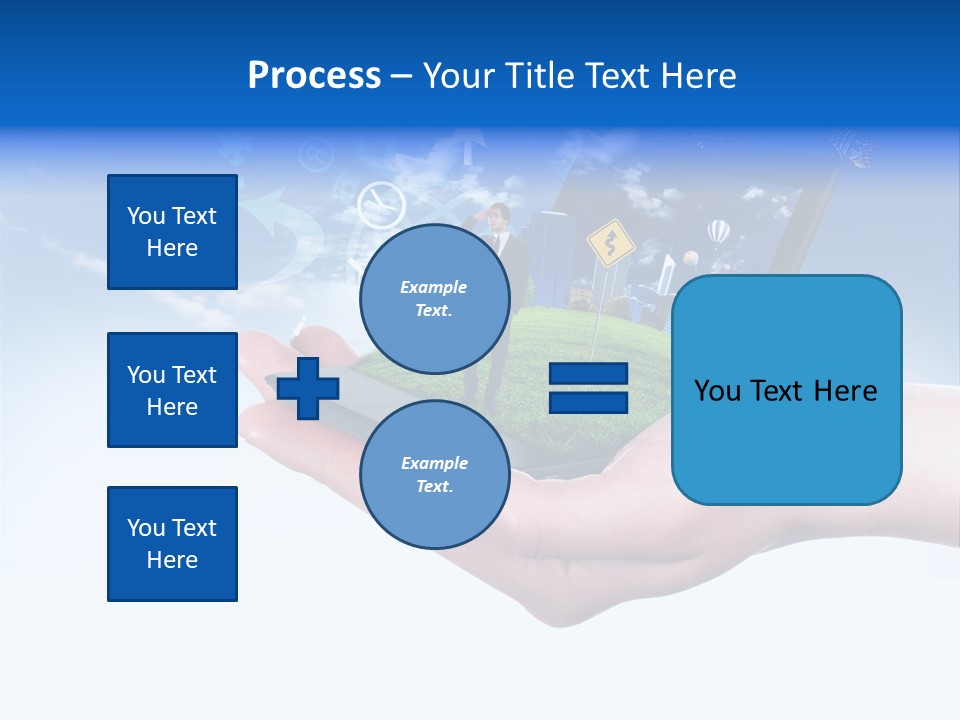 Wheel Indian Face PowerPoint Template