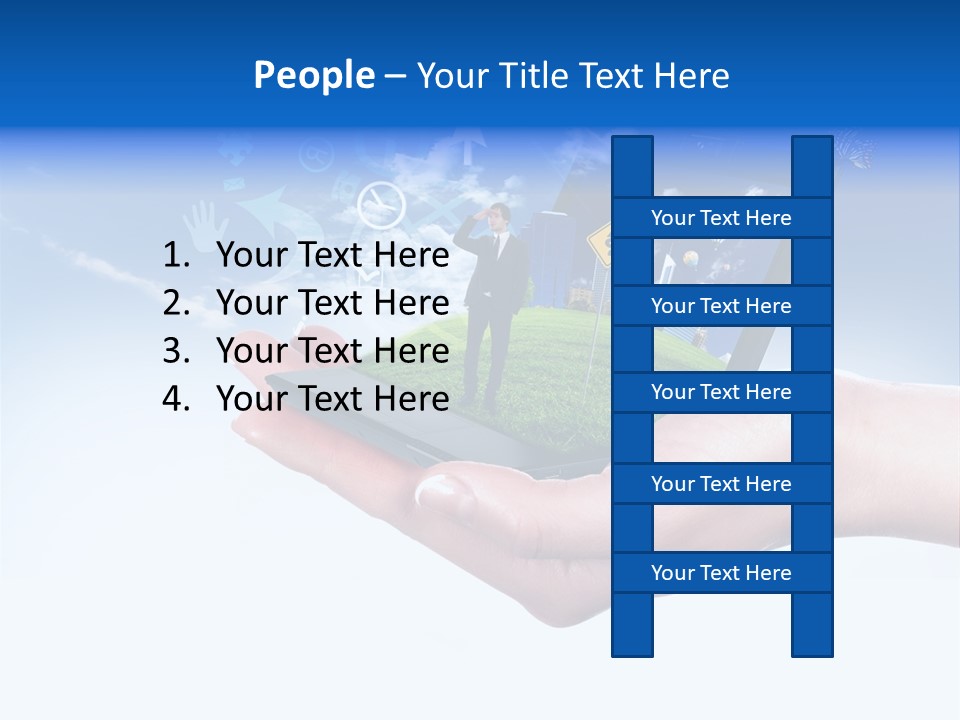 Wheel Indian Face PowerPoint Template