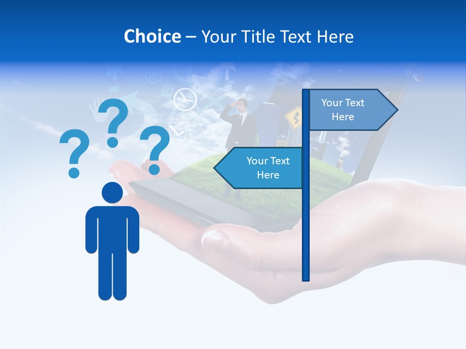 Wheel Indian Face PowerPoint Template