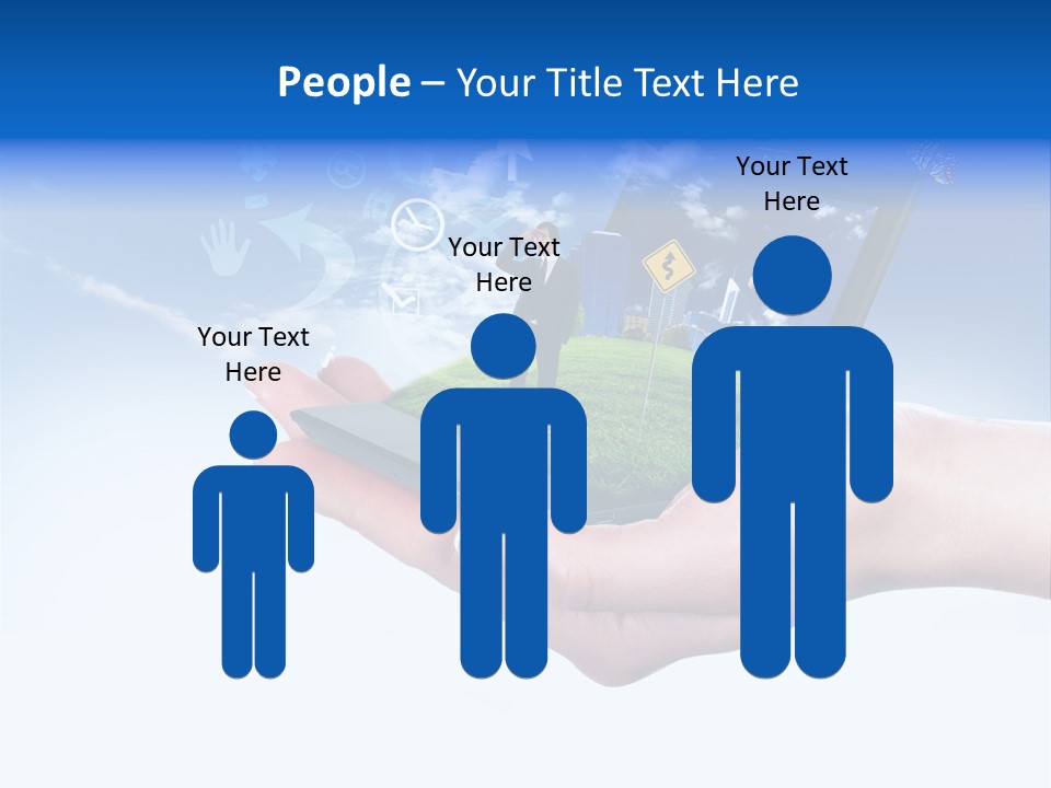 Wheel Indian Face PowerPoint Template