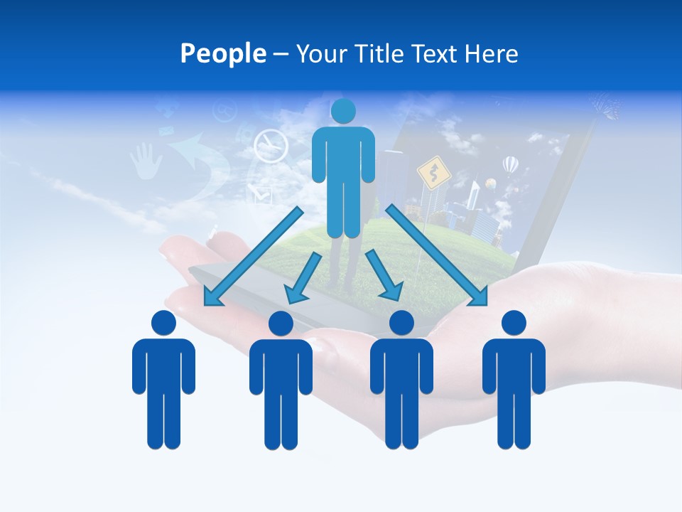 Wheel Indian Face PowerPoint Template