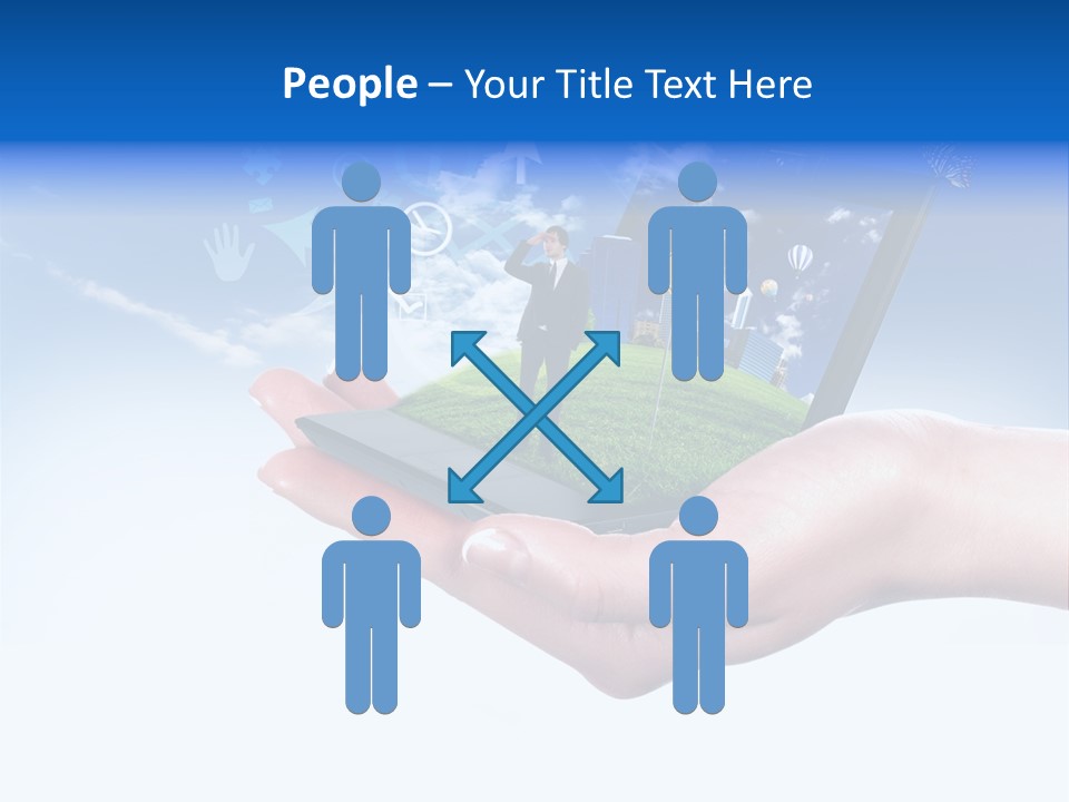 Wheel Indian Face PowerPoint Template