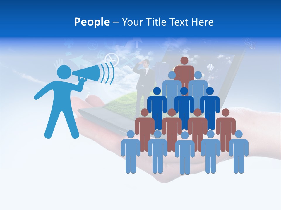 Wheel Indian Face PowerPoint Template