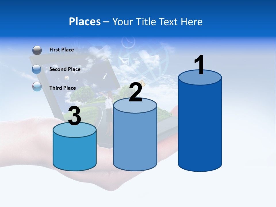 Gps Outdoors Middle Eastern PowerPoint Template