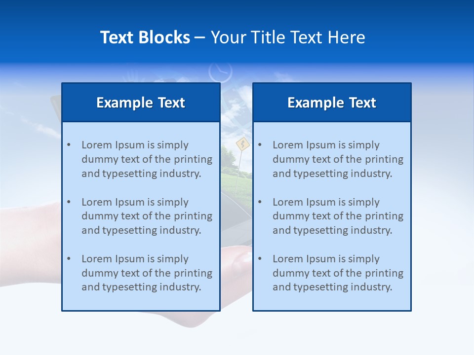 Gps Outdoors Middle Eastern PowerPoint Template