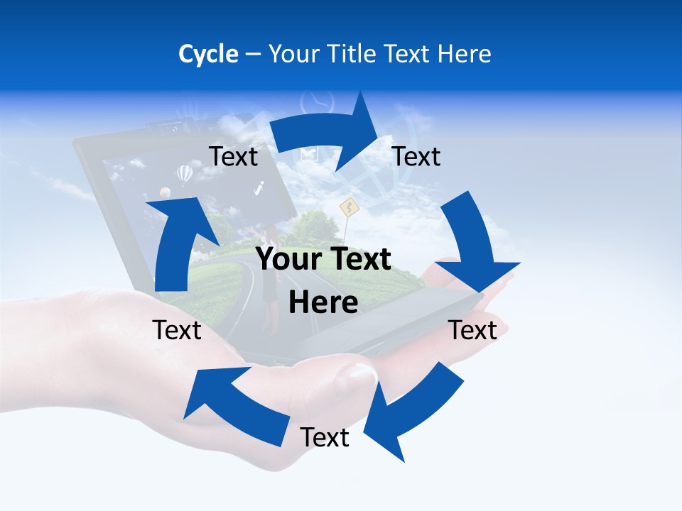Gps Outdoors Middle Eastern PowerPoint Template