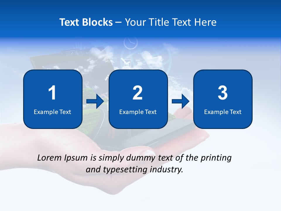 Gps Outdoors Middle Eastern PowerPoint Template