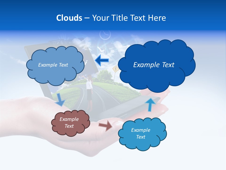 Gps Outdoors Middle Eastern PowerPoint Template