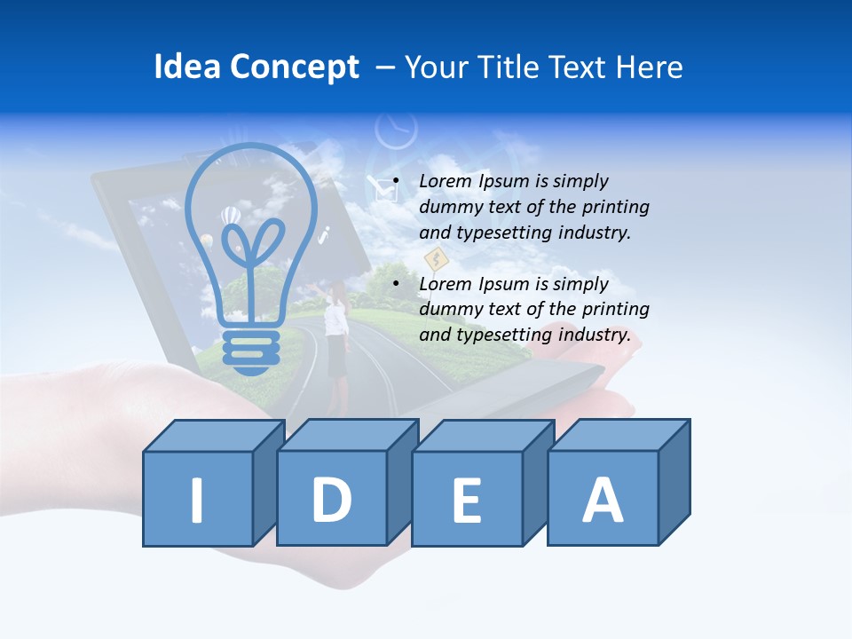 Gps Outdoors Middle Eastern PowerPoint Template