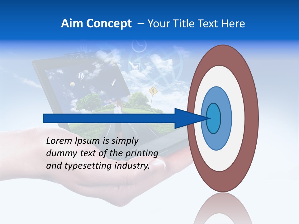 Gps Outdoors Middle Eastern PowerPoint Template