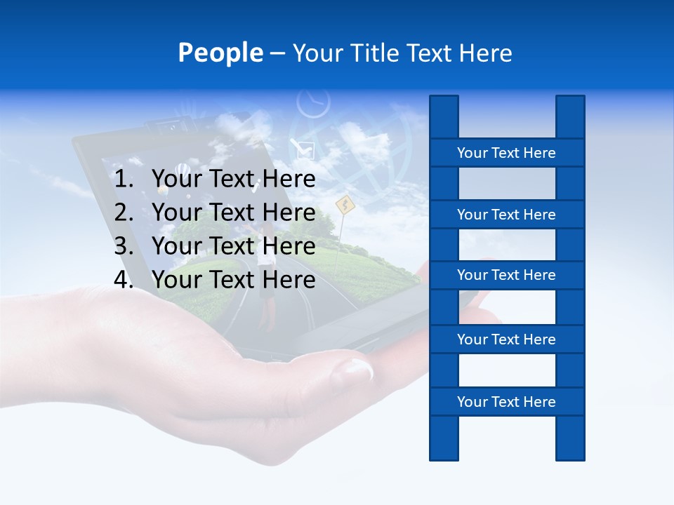 Gps Outdoors Middle Eastern PowerPoint Template