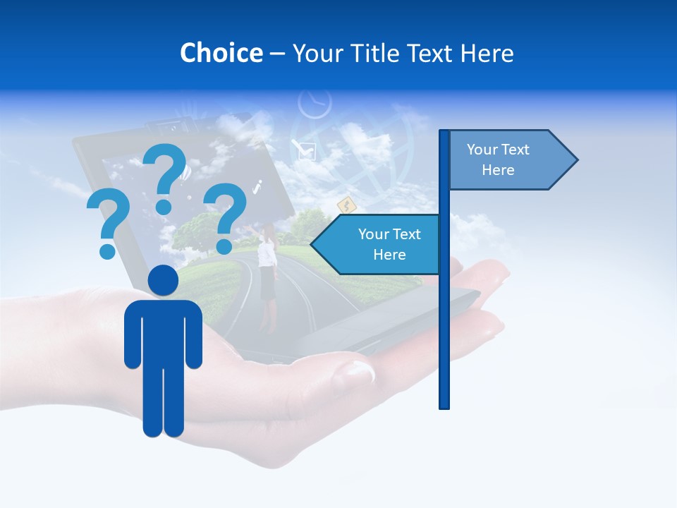 Gps Outdoors Middle Eastern PowerPoint Template