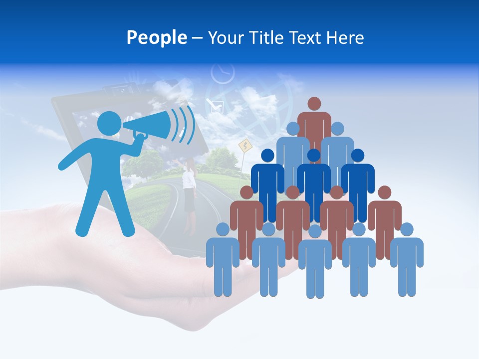 Gps Outdoors Middle Eastern PowerPoint Template