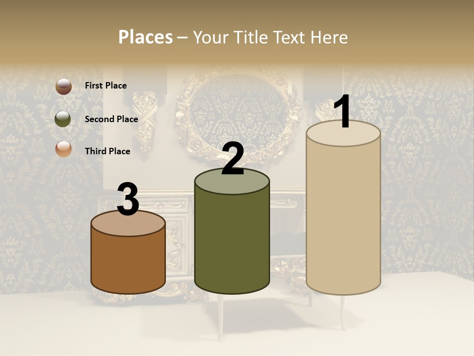 Dressing Frame Decor PowerPoint Template