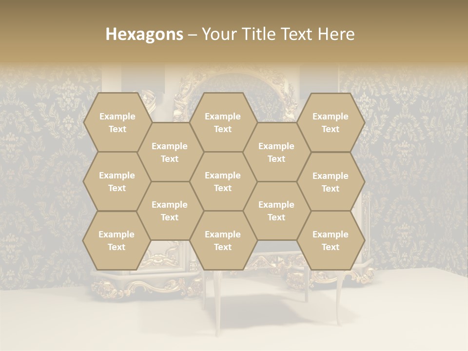 Dressing Frame Decor PowerPoint Template