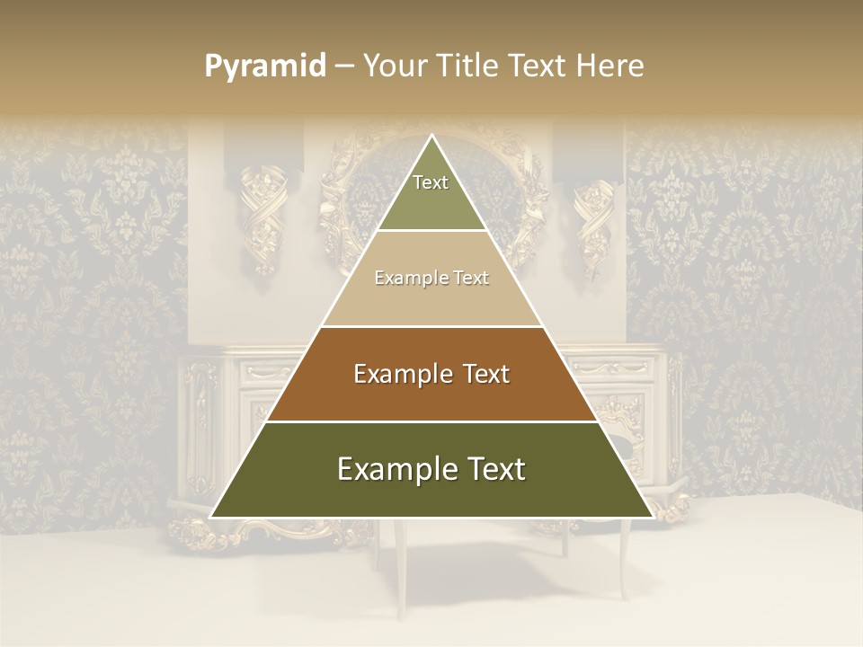 Dressing Frame Decor PowerPoint Template