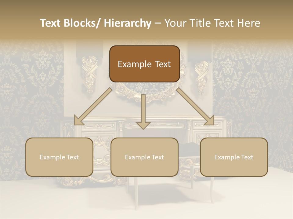 Dressing Frame Decor PowerPoint Template
