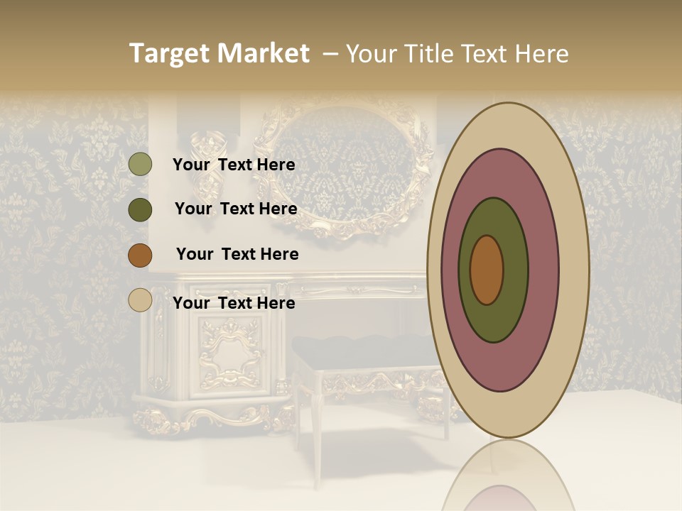 Dressing Frame Decor PowerPoint Template