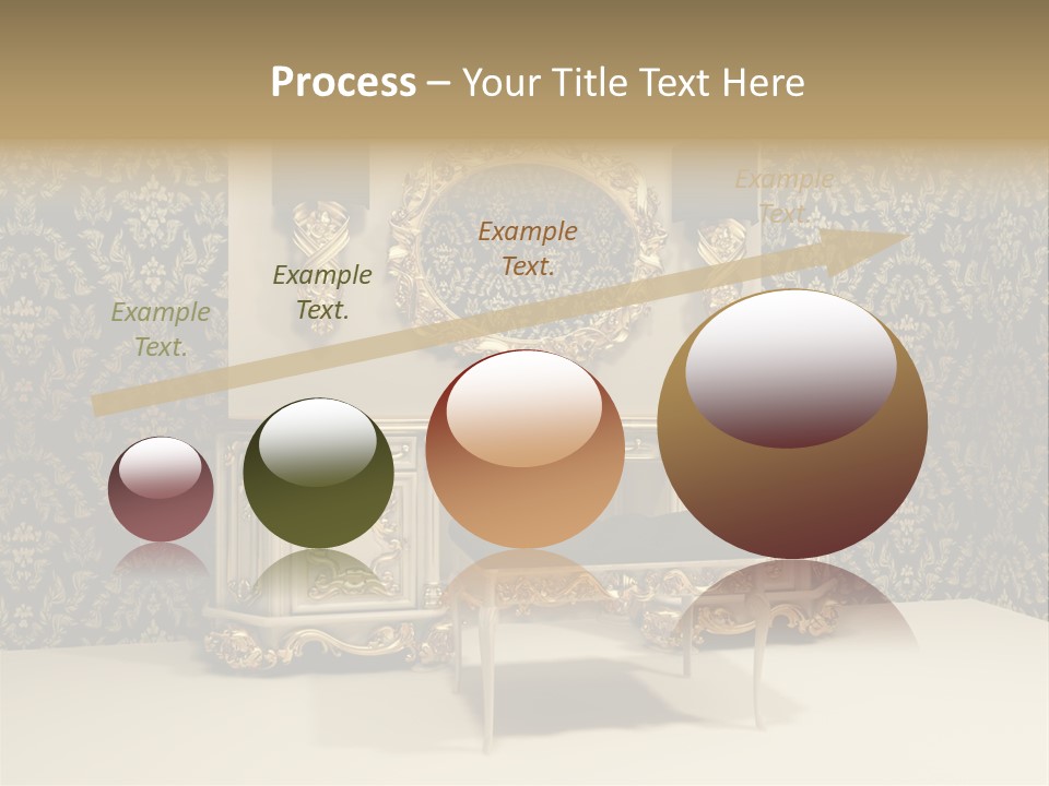 Dressing Frame Decor PowerPoint Template